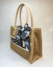 Load image into Gallery viewer, Versali Letterman Tote