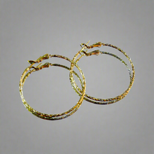 Load image into Gallery viewer, 14k Gold Dipped Hoops