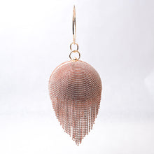 Load image into Gallery viewer, Round Rhinestone Clutch