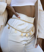 Load image into Gallery viewer, Gold Chain Belt