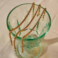 Load image into Gallery viewer, Unisex Brazilian 14k Gold Dipped 8" Rope Bracelet