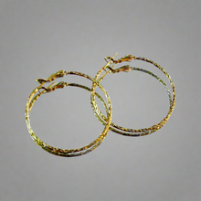 Load image into Gallery viewer, 14k Gold Dipped Hoops
