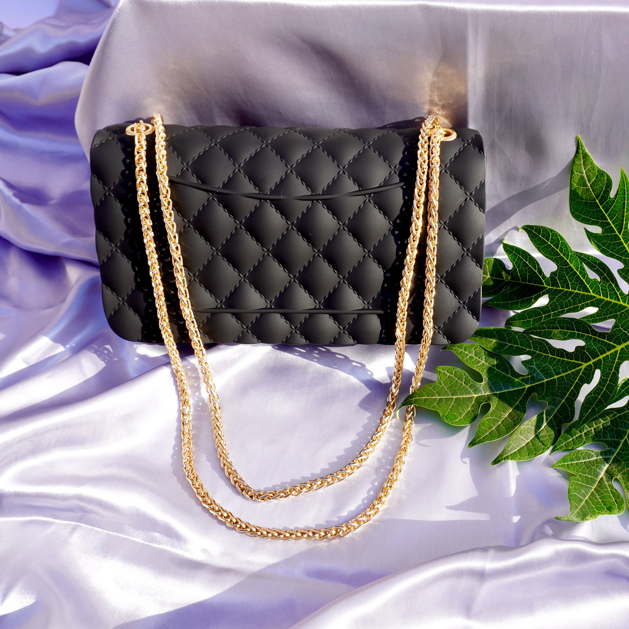 Matte Black Lush Purse – Versali Unlimited