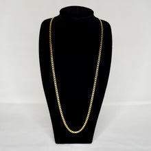 Load image into Gallery viewer, Unisex 14k Gold Dipped Brazilian 24&quot; Figaro Necklace
